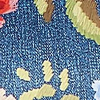 Women's Textured Floral Top