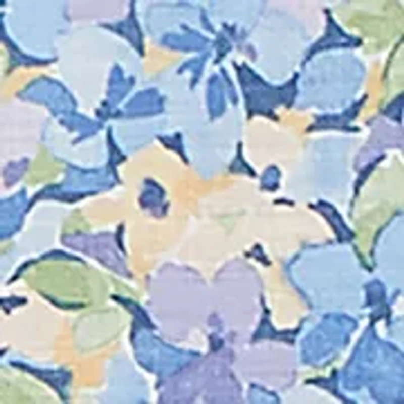 Plus Embroidered Border Floral Button Down Shirt