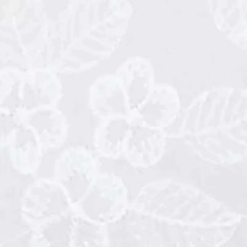 Plus Classics Flower Embroidery Shirt