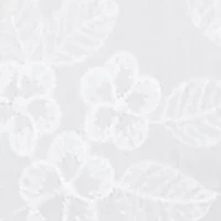 Plus Classics Flower Embroidery Shirt