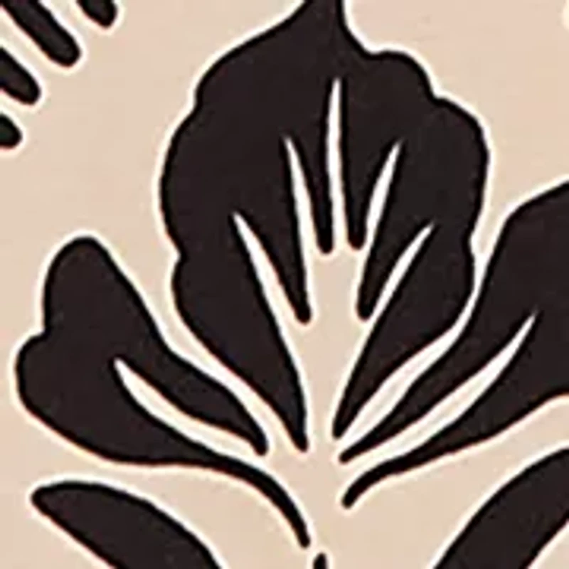 Plus Classics Scroll Geo Patchwork Top