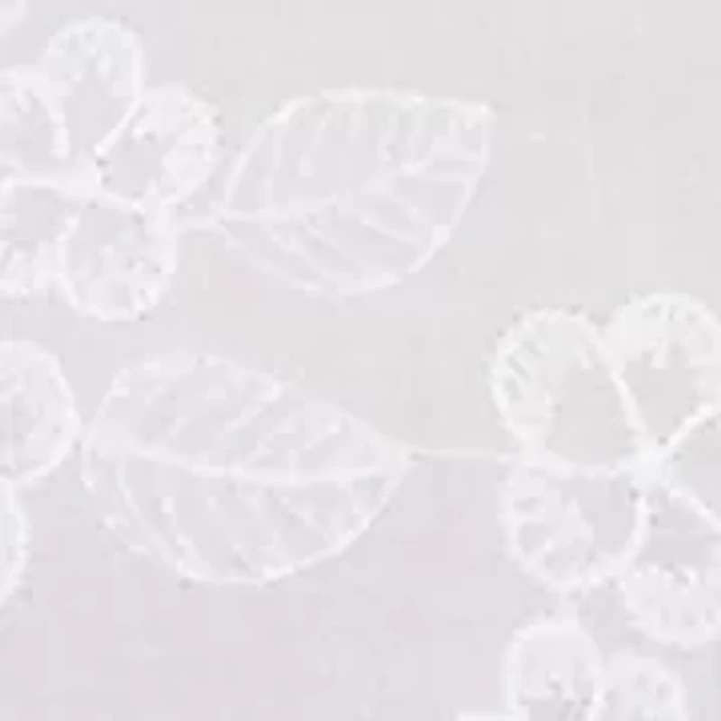 Petite Flower Embroidery Button Down Top