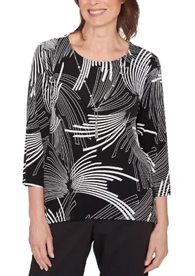 Petite Classics Geometric Top