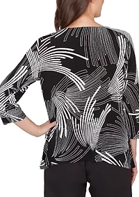 Petite Classics Geometric Top