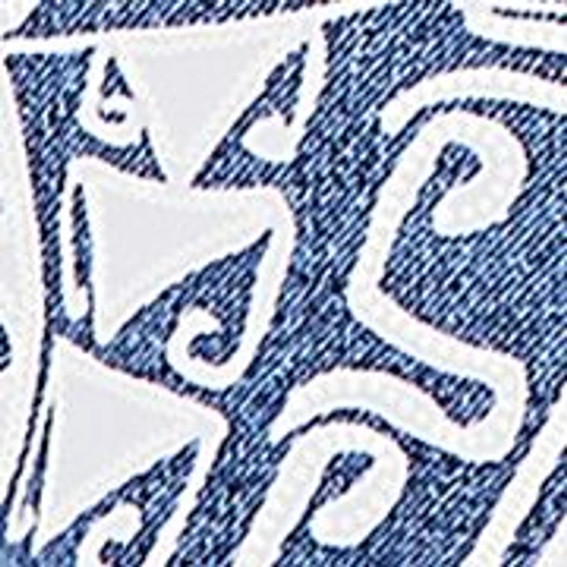 Petite Classic 3/4 Sleeve Batik Scroll Top