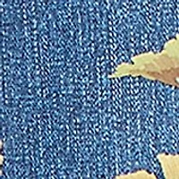 Petite Classics 3/4 Sleeve Textured Floral Top