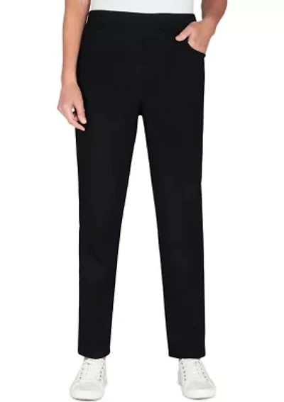 Women's Stretch Denim Pants - Short Length