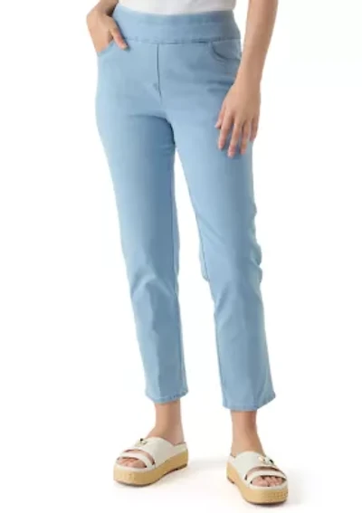 Women's Stretch Denim Pants - Short Length