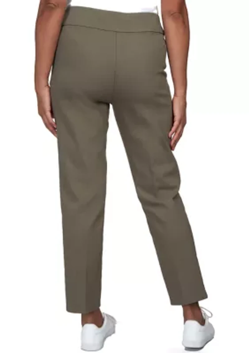 Women's Stretch Denim Pants - Short Length