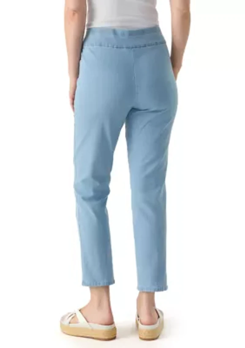 Women's Stretch Denim Pants - Short Length