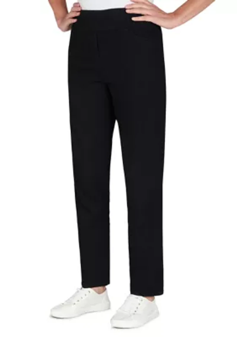 Women's Stretch Denim Pants - Short Length