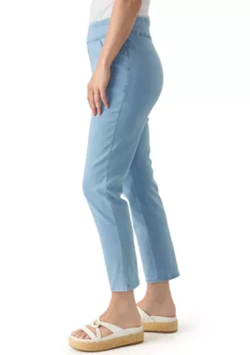 Women's Stretch Denim Pants - Short Length