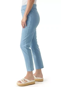 Women's Stretch Denim Pants - Short Length