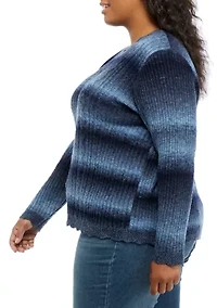 Plus Ombré Sweater