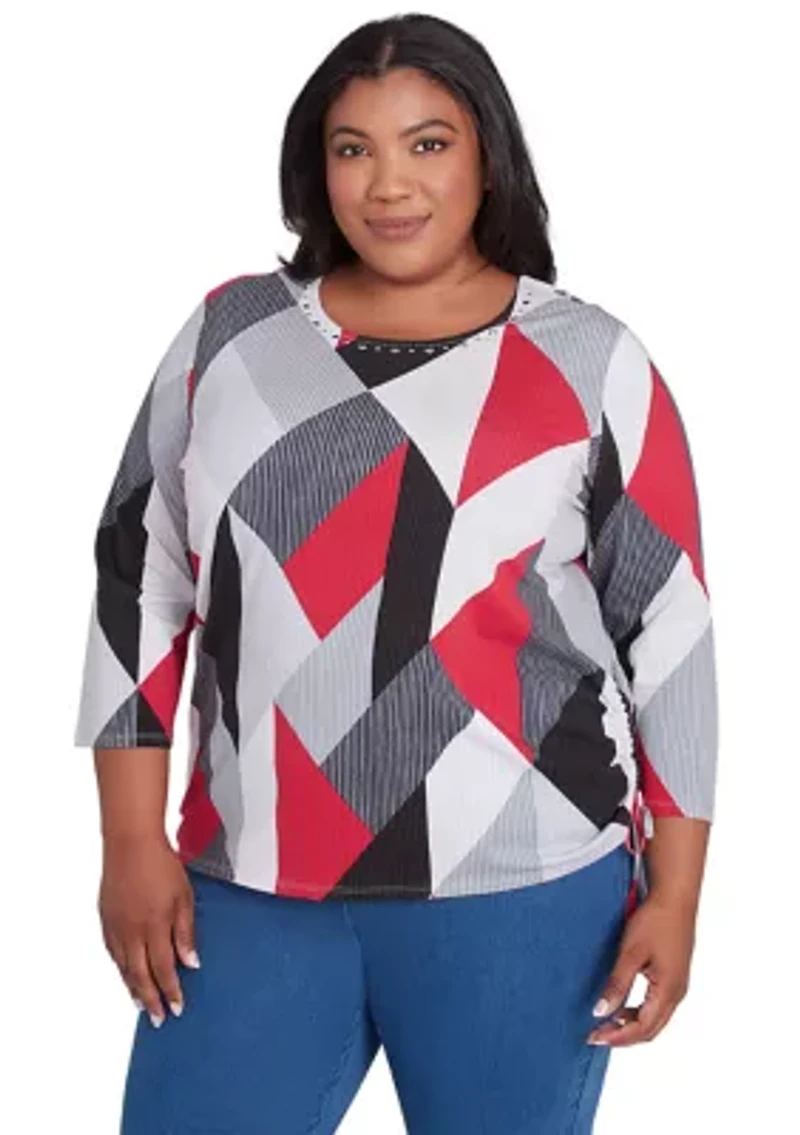 Plus Stained Glass T-Shirt