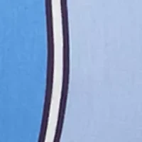 Petite Spliced Stripe Top with Necklace