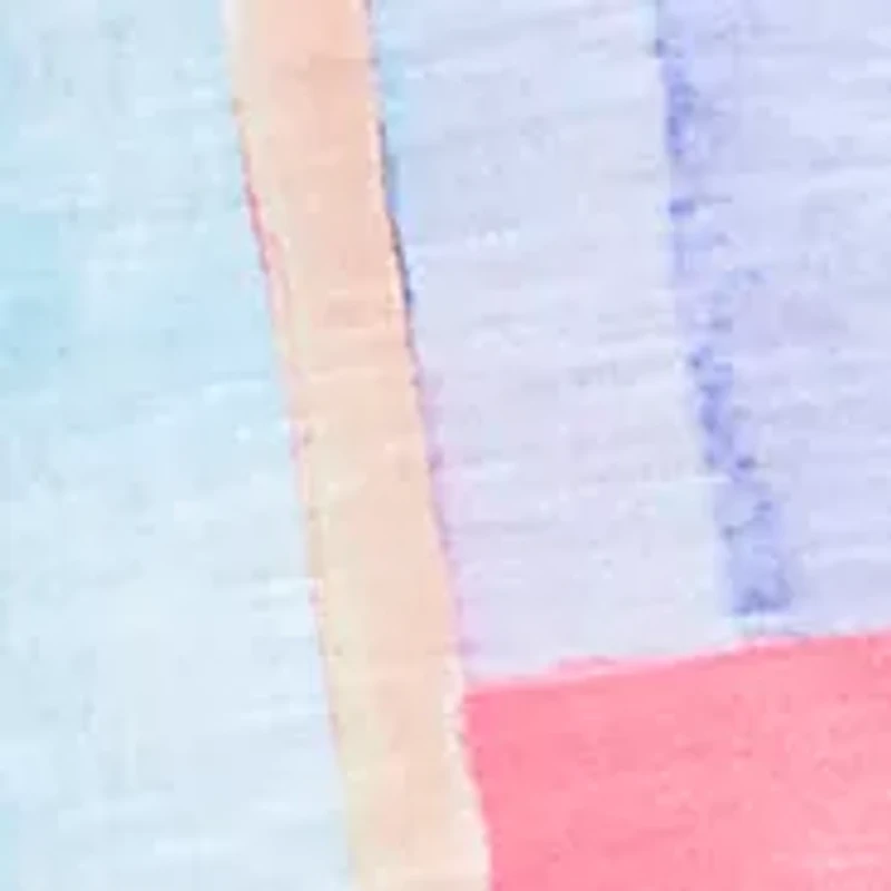 Plus Classics Brights Patchwork Top