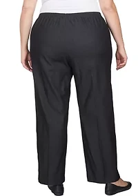 Plus Black Denim Pants