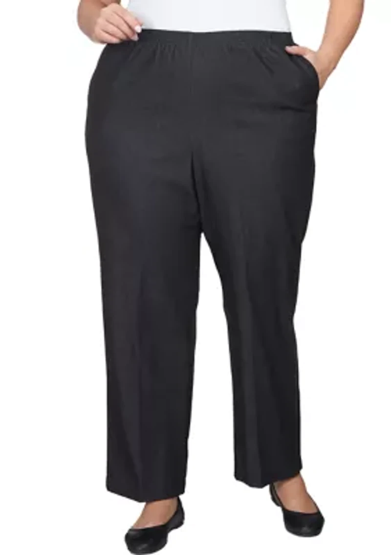 Plus Black Denim Pants