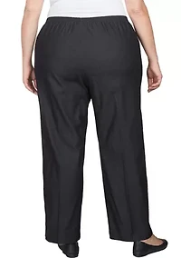 Plus Black Denim Pants