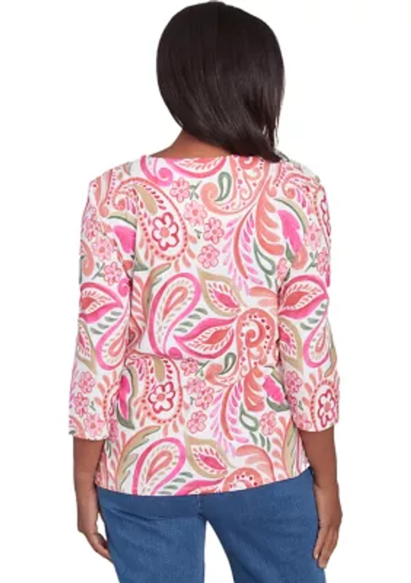 Women's Classics Paisley Top