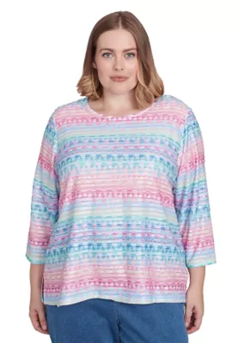Plus Classics Geo Biadere Top