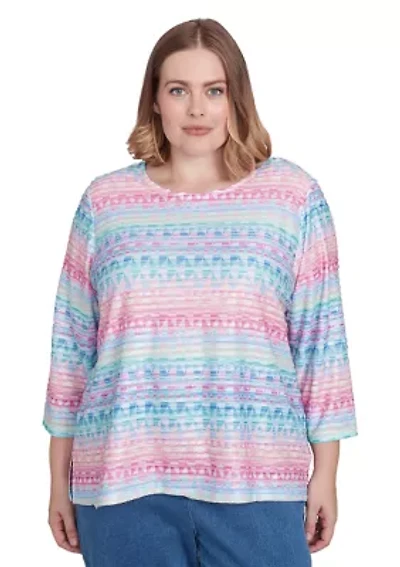 Plus Classics Geo Biadere Top