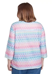 Plus Classics Geo Biadere Top