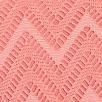 Plus Classics Chevron Texture with Back Lace Top