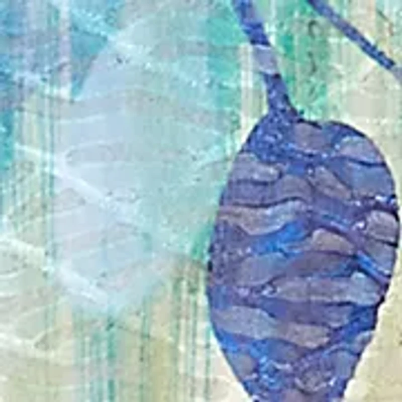 Plus Classics Watercolor Leaves Top