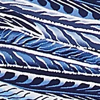 Plus Classics Feathers Printed Top