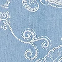 Petite Classics Scroll Lyocell Top