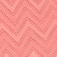 Petite Classics Chevron Texture Top with Back Lace
