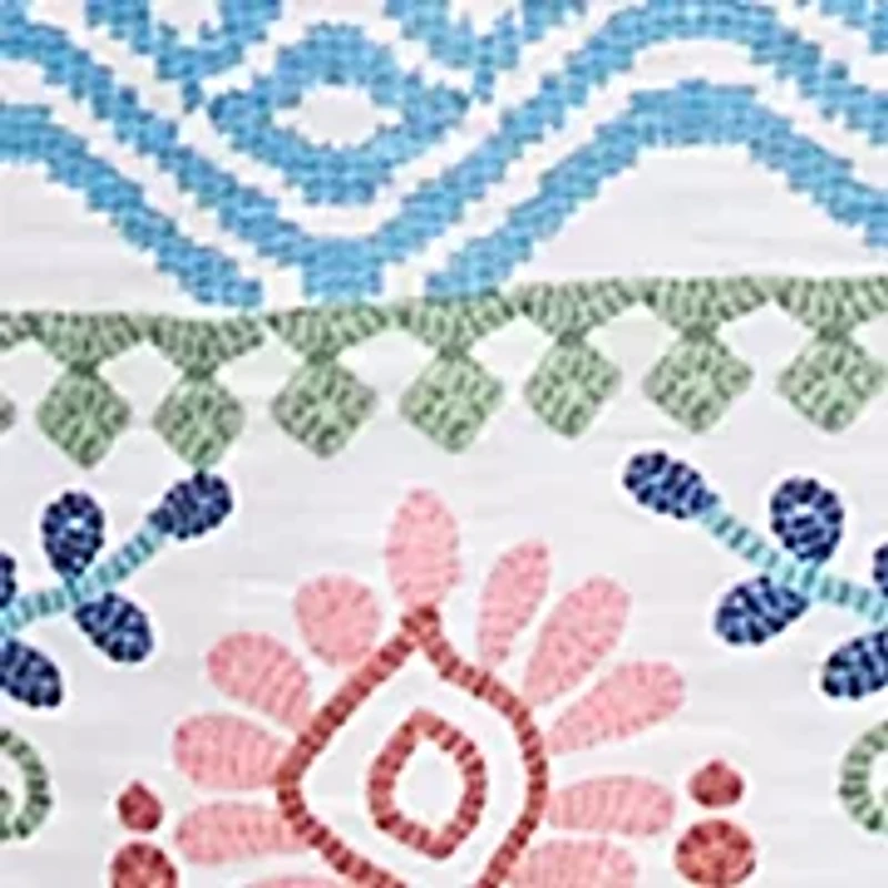 Petite Classics Scroll Geometric Biadere Top