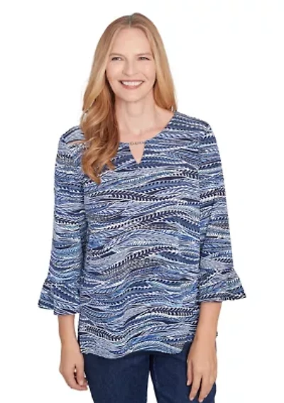 Petite Classics Feathers Top