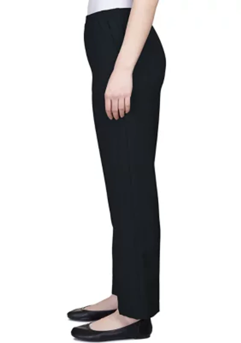 Solid Pull On Pants