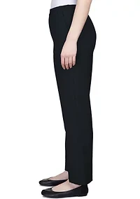 Solid Pull On Pants