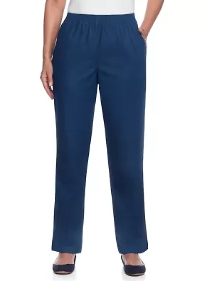 Petite Classic Pull-on Denim Pant (Short & Average Inseam)