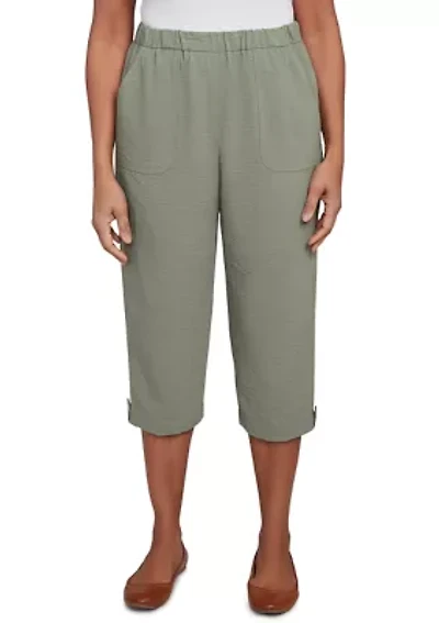 Women's Copper Canyon Button Tab Capri Pants