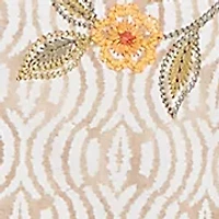 Women's Copper Canyon Print with Flower Embroidery Top
