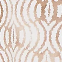 Plus Copper Canyon Print Top with Flower Embroidery