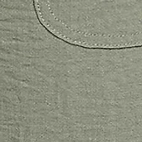 Petite Copper Canyon Button Tab Capri Pants