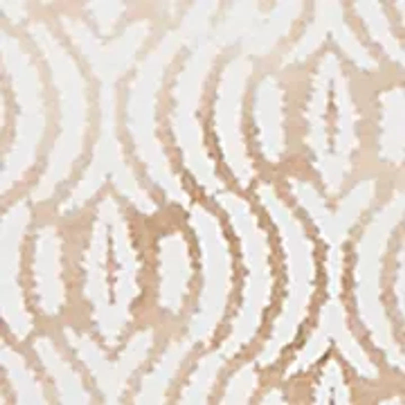 Petite Copper Canyon Print with Flower Embroidery Top