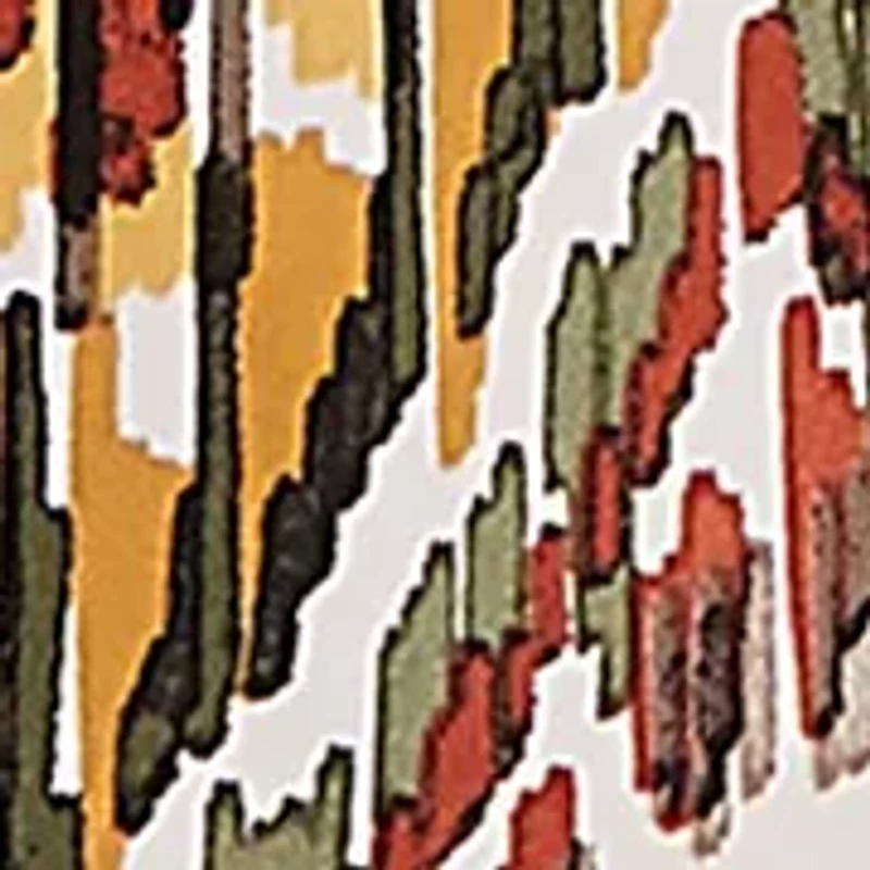 Petite Copper Canyon Ikat Chevron Top