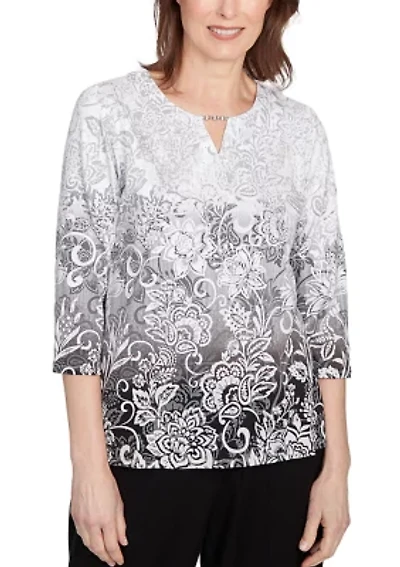 Women's Santa Barbara Ombré Scroll Top