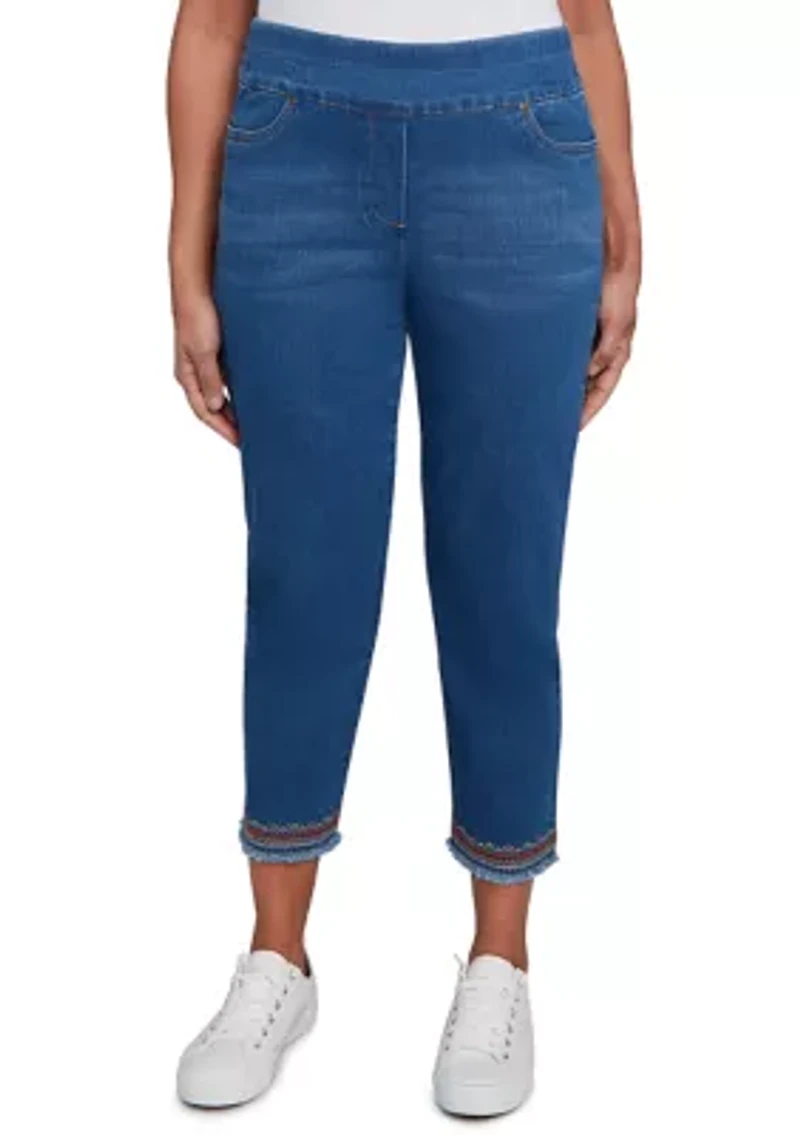 Women's El Paso Border Fringe Ankle Pants