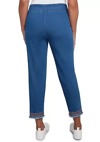 Women's El Paso Border Fringe Ankle Pants