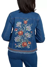 Women's El Paso Embroidered Back Jacket
