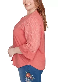 Plus El Paso Spliced Diamond Solid Top