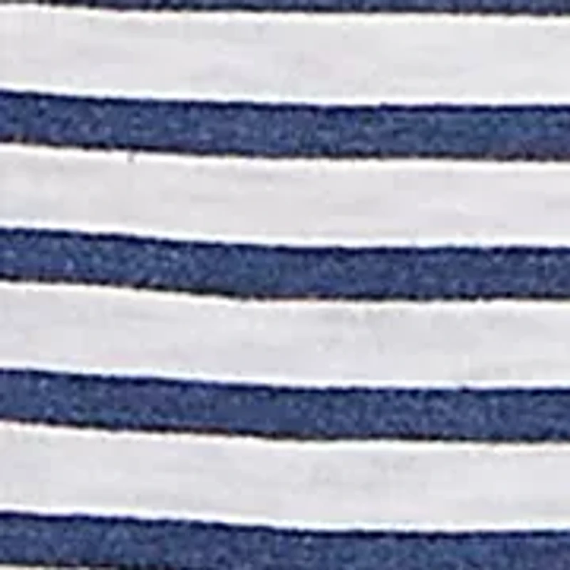 Plus El Paso Floral Yoke Stripe Top